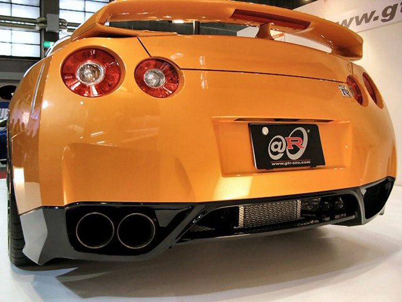 Zele Rear Under Spoiler for 2009-11 Nissan GT-R (CBA) [R35]