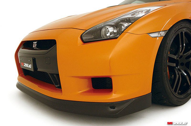 Zele Front Lip Spoiler for 2009-11 Nissan GT-R (CBA) [R35]