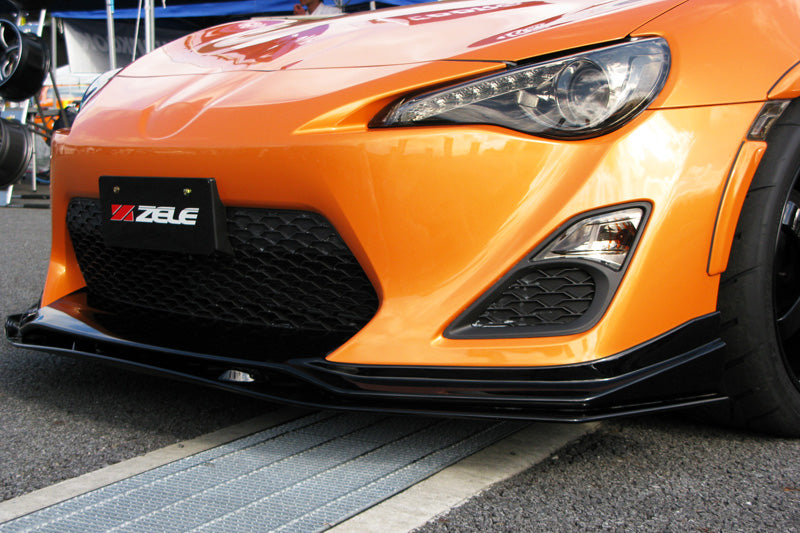 Zele Performance Style Front Lip - Toyota 86 ZN6/Subaru BRZ ZC6