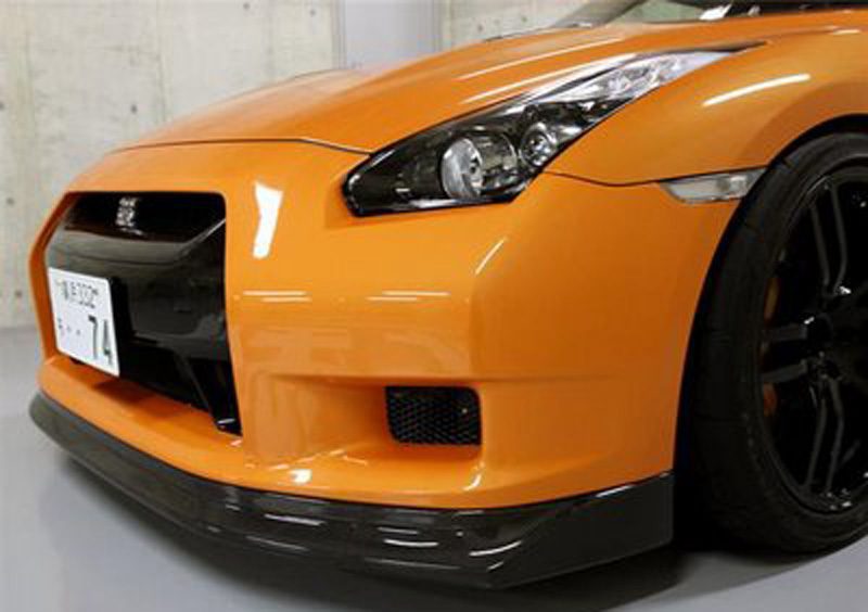 Zele Front Lip Spoiler for 2009-11 Nissan GT-R (CBA) [R35]